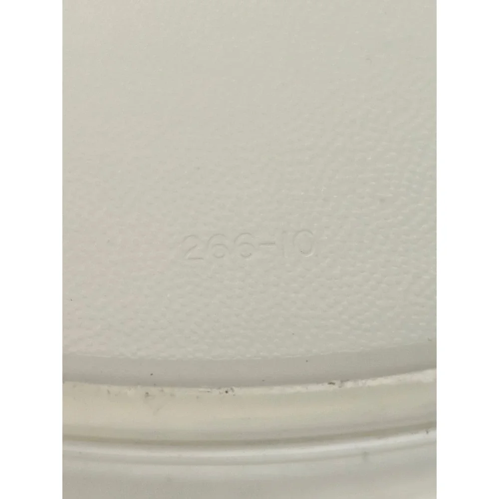 Vintage Tupperware Servalier Canister Set‎ 3 Frosted Clear Harvest Gold Lids 267